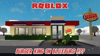 How to make a BurgerKing [No Gamepass] | Roblox - Bloxburg