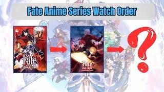 How To Watch Fate Series In Order [Guide] #anime