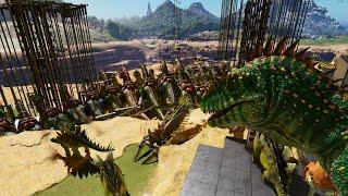 LIVE - Poison Cave Fob  ! Official Pvp Ark Ascended !