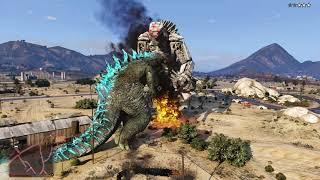 gta 5 godzilla vs mechagodzilla