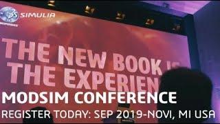 MODSIM (Modeling & Simulation) Conference | Novi, MI - Sept 18-19 2019 | Reserve Your Spot Today!