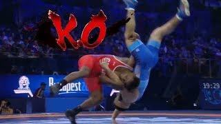 DERRIBOS ESPECTACULARES en WRESTLING Olimpico  Miralo ya!!!