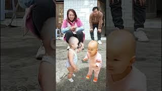 Baby dancing videos, two little babies dance well