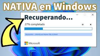 Windows ha Creado una Herramienta para RECUPERAR Archivos BORRADOS, Descubre esta Funcion en tu PC