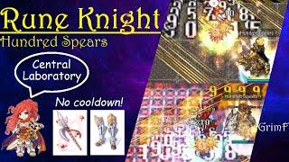 [iRO Chaos] Hundred Spears RK vs Green Aura Ifrit At Central Laboratory ft. Rune Greave