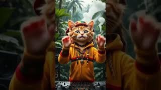 Reggae Cat Vibes – Meow Roots  #Shorts #Reggae, #RootsReggae, #ReggaeVibes, #RelaxingReggae #cute
