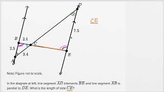 Math Practice - Congruence and similarity Basic example