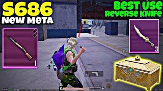 Play with Just S686 | Use Reverse Knife for Extra Rare Loot| PUBG METRO ROYALE