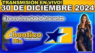 CHONTICO DÍA: Resultado CHONTICO DIA LUNES 30 de diciembre de 2024.