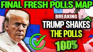 Final Map Shows Massive Wins For Trump! 2024 Election Polls Night Map Data Forecast!