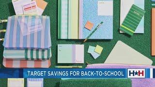 Target Savings for Back-to-School | Houston Happens