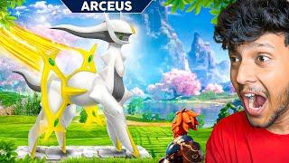 FINALLY I CAPTURED THE GOD OF ALL POKEMON - ARCEUS!  PALWORLD