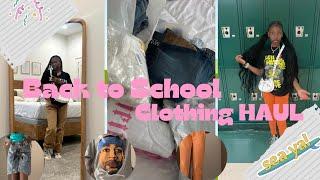 BACK TO SCHOOL CLOTHING HAUL :)