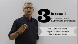 3 Reasons Why? by Mr. Animesh Bhatt.