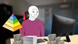 Wojak creates a ponzi scheme scam