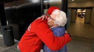 92-årige Jytte mødte endelig sin helt fra letbanen: - Tænk, hvis han havde haft en kniv