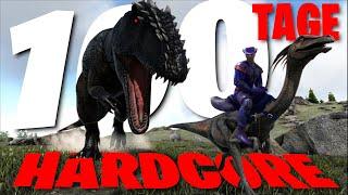 Ich Überlebte 100 Tage in HARDCORE ARK: Survival Evolved und das ist passiert...