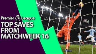 Top 5 saves from Premier League Matchweek 16 I NBC Sports