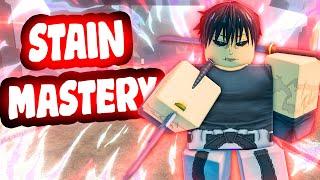 NEW Stain MASTERY is MOST INSANE Moveset EVER in Heroes Battlegrounds