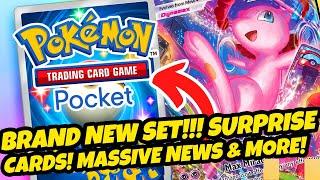 *BREAKING NEWS* BRAND NEW SET REVEALED! MAJOR NEW SURPRISES! CRAZY META CHANGE!? (Pokemon TCG Pocket