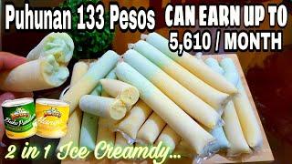 2 in 1 ICE CREAMDY/SUMMER RECIPE/ICE CANDY RECIPE PANGNEGOSYO