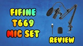 Fifine T669 Microphone - Unboxing, Assembly and Review