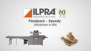 Ilpra tray sealer machine - Speedy - Anchovies in Oil packaging