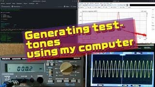 Little script to generate test-tones for audio measurements