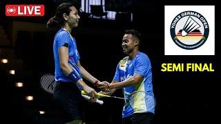  LIVE - Kusharjanto/Widjaja (INA) VS Kapila/Crasto (IND) | German Open 2025 Live | Semi Final