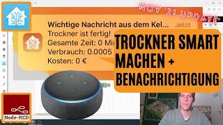 Smarter Trockner mit Handy Benachrichtigung (November 2021 Update)