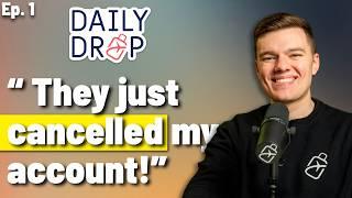 "They Cancelled My Account!" | Daily Drop Host Brendan Talks Youtube, Money & Credit Card Points!