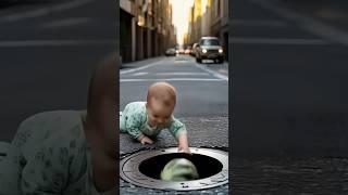 bachhe ka ball gira nali me#short video#fashion #cartoon #funny#2