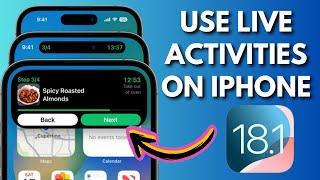 How To Use Live Activities On iPhone Or iPad