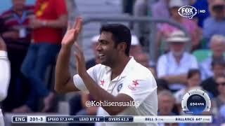 Ravichandran Ashwin all 507* test wickets compilation