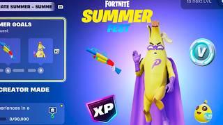 Fortnite SUMMER EVENT Update! (FREE Skin, XP Quest Rewards, News)