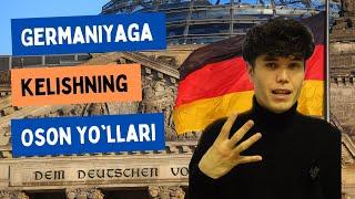 Germaniyaga kelish uchun dasturlar ro'yxati. 2023