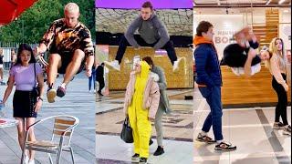 People React to Me Taking Their Places #kiryakolesnikov #prank #funny #comedy #parkour