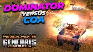 1v1 DoMiNaToR vs Coa | Generals Zero Hour