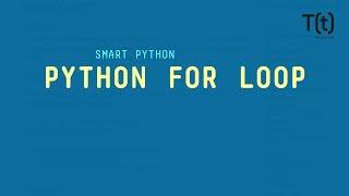 Python for loop: How to easily iterate over collections of items