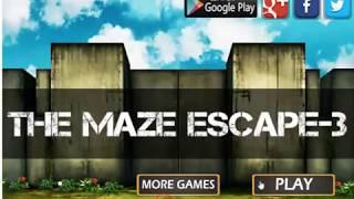 The maze escape 3 walkthrough