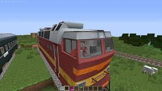 Обзор пака darkkrond pack для Real Train Mod (RTM)