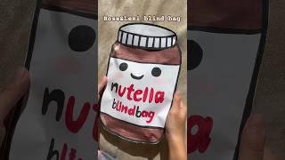 Subscribe if you love Nutellablind bag (33) #blindbagsquishy #squishypaper #papertoys