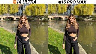 Xiaomi 14 Ultra VS iPhone 15 Pro Max Camera Test Comparison