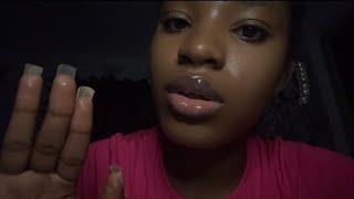 {ASMR} SPIT PAINTING YOU in The Dark……….. mouth sounds, inaudible whispering