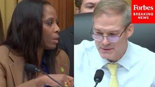 'You Didn't Do That As Chairman, You Didn't...': Jim Jordan And Stacey Plaskett Share Tense Moment