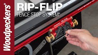 Rip-Flip Fence Stop System | Woodpeckers Tools