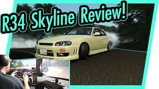4 Door Drift! R34 Skyline Assetto Corsa Drift Review