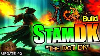 ESO PvP: StamDK EASIEST and OVERPOWERED DoT Build Build Tutorial | Gold Road "The DoT DK"