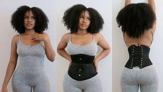 TAKING 5 INCHES OFF MY WAIST || CORSET TRAINING