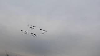 Fuerza Aérea de Chile 2018, Paso Aviones F16, Gran Parada Militar